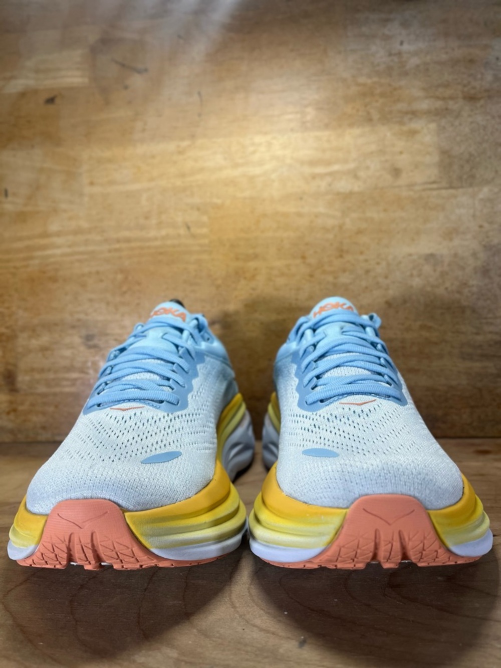 Hoka One One Bondi 8 Womens Size 9.5 Running Shoes Sneakers Summer Spring - Picture 2 of 12